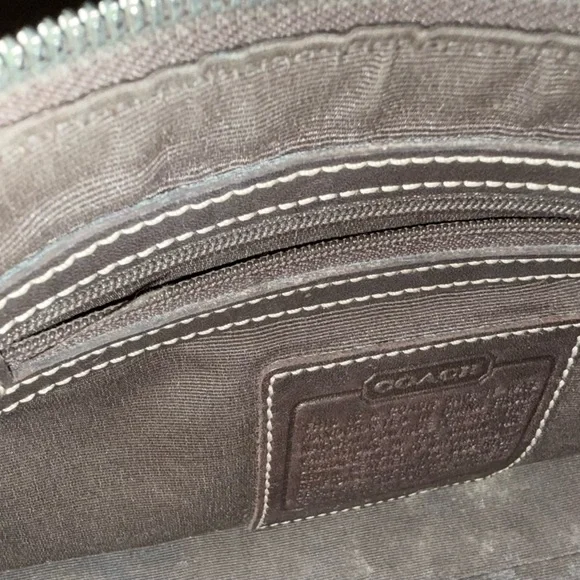 Vintage Coach Brown Leather Shoulder bag - Picture 7 of 9